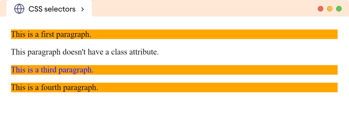 CSS Attribute Selector Example