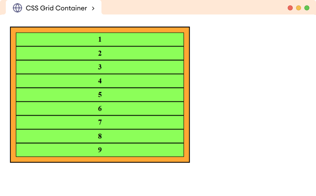 CSS Grid Layout Example