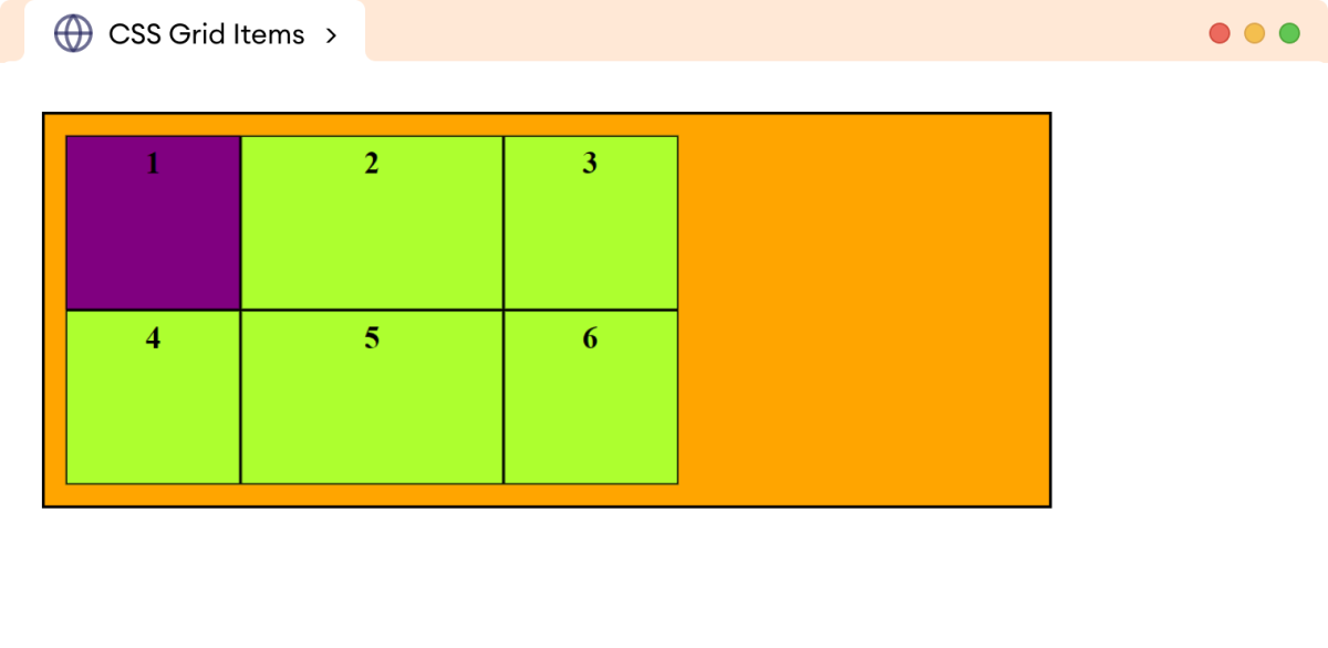 CSS Justify-Self Stretch Example