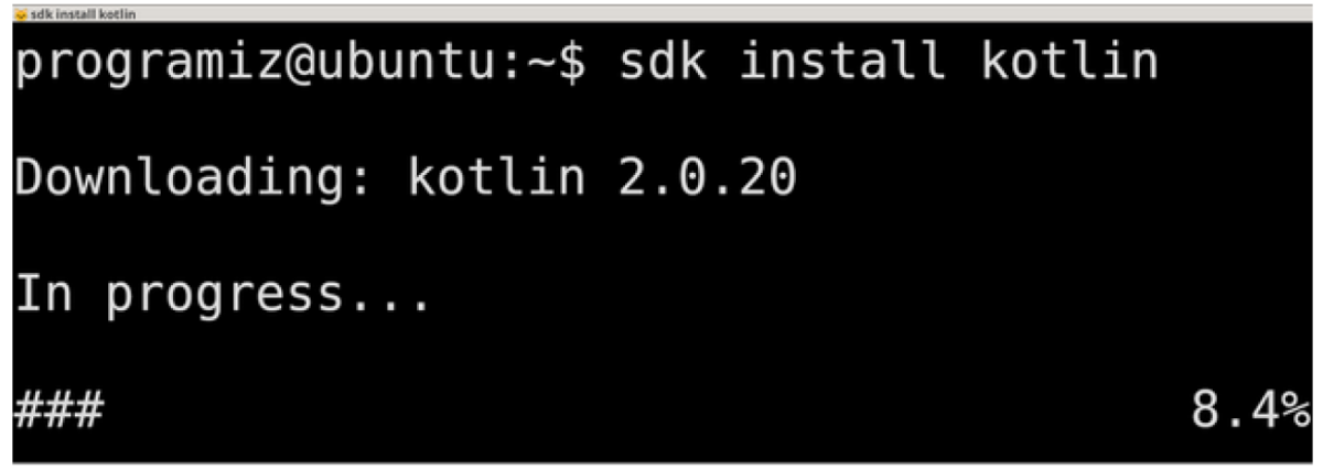 Install Kotlin on Ubuntu