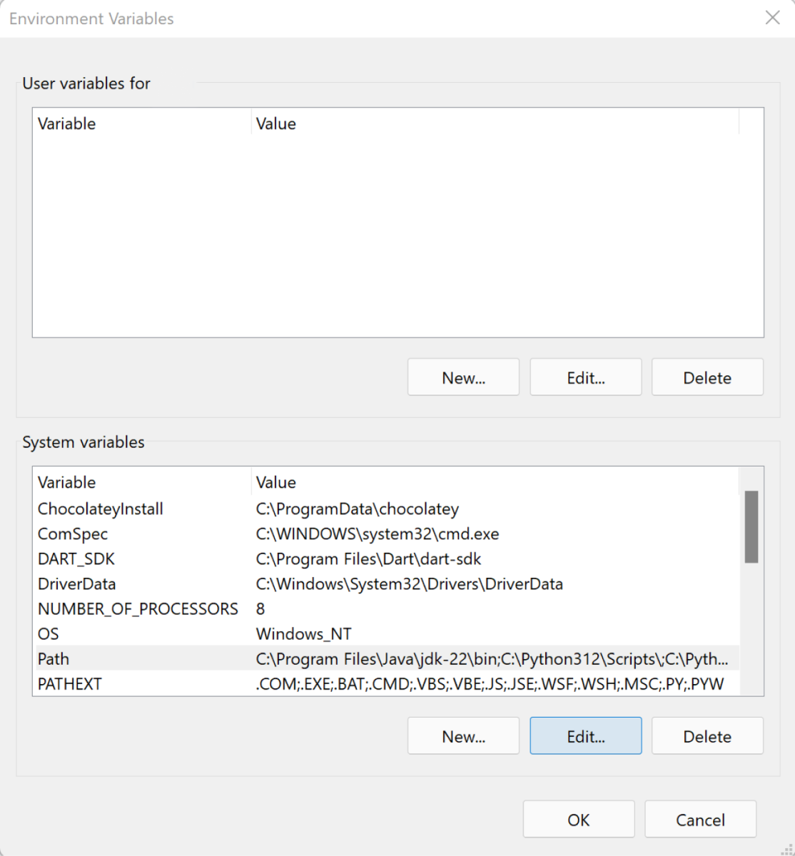 Java Setup Environment VariableJava Setup Environment Variable